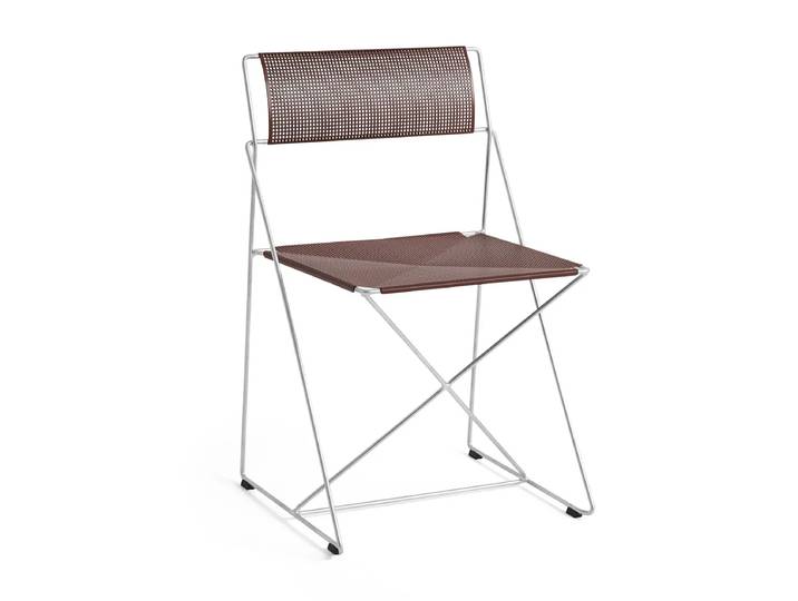 HAY - X-Line Stuhl, Outdoor, feuerverzinkt / iron red