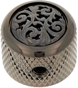 Q-Parts Dome Potiknob Vine Black