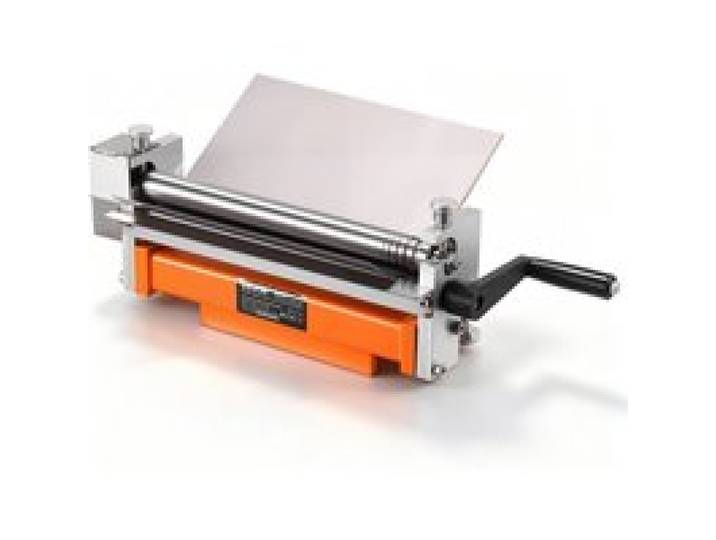VEVOR Rundbiegemaschine Manuell 32 cm Walzbreite 1 mm Blechdicke， Blechbiegemaschine, Blechwalze aus Stahl, mit Festen Walzen, für Aluminiumlegierungen, Kupferblech und Kohlenstoffarmen Stahl