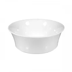 Seltmann Weiden 4x Schüssel SAVOY, Durchmesser: 17 cm, rund Höhe: 6,1 cm, uni weiss, Seltmann Porzellan