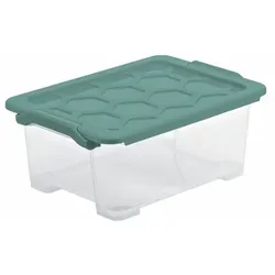 Rotho Aufbewahrungsbox Evo Safe 11l Kunststoff Grün XS (Extra Small)