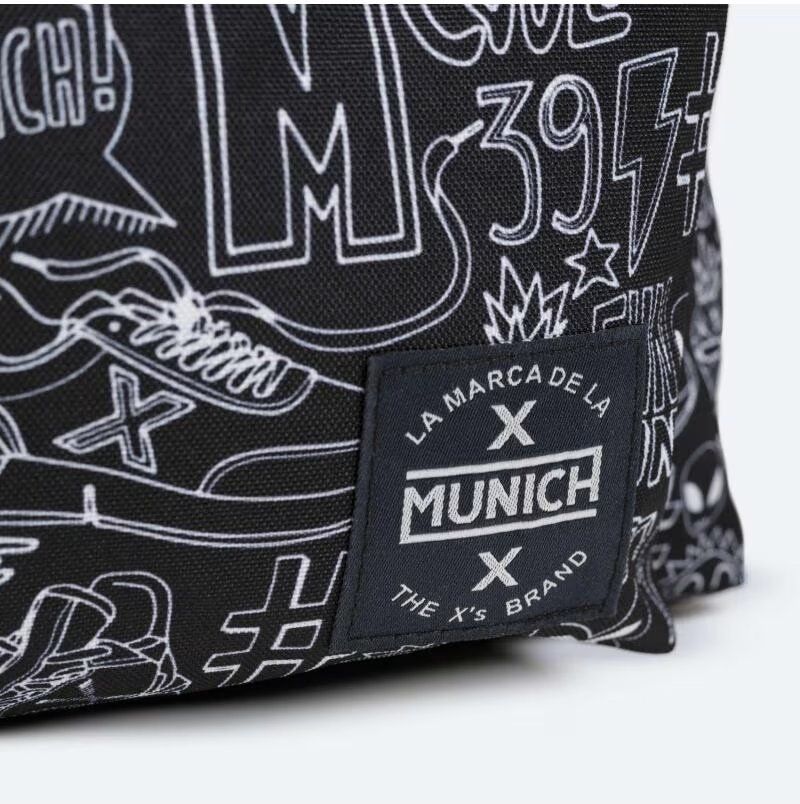 Munich Mochila Casual Back To School Sketch Talla Única Unisex