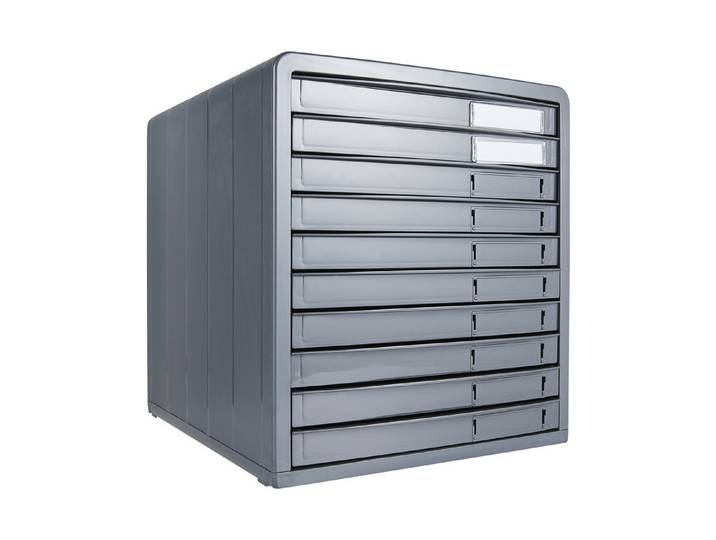 Rotho Bürobox Timeless Anthrazit 32 × 29 × 34.5 cm