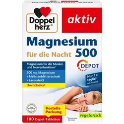 Doppelherz Magnesium 500 Nacht DEPOT 100 St
