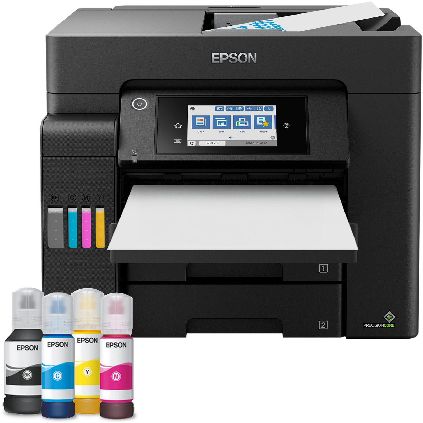 Epson EcoTank ET-5805 4-in-1 Tintenstraal Multifunctionele Printer - Zwart