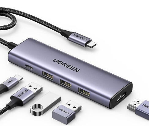 UGREEN CM511 5-in-1 USB-C Hub 15596