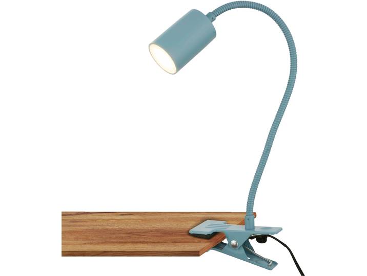 BRILONER LEUCHTEN Schreibtischlampe FLEKS Tischlampe , blau (weiß, neutral), Leuchten, Schreibtischlampe
