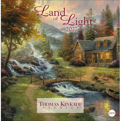 Thomas Kinkade: Land of Light Broschurkalender 2027