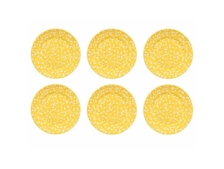 Speiseteller Rafaela 6er-Set Ø 27cm Gelb/Gelb