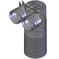Helios Ventilatoren 3857 Anschlussstutzen