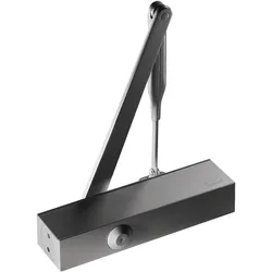 Dormakaba, Türöffner + Türschliesser, Türschliesser TS 73 V Flachgestänge, EN 2-4, Abschaltung, silber