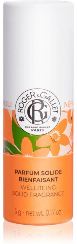 Roger & Gallet Néroli Wellbeing Solid Fragrance parfum solide pour femme 5 g