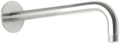 Herzbach Living Spa seven round Wandarm 17.960350.1.09 350 mm, für Regenbrause, 1/2", Edelstahl gebürstet