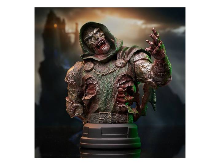 Diamond Select Actionfigur NYCC 2021 MARVEL ZOMBIE DR DOOM BÜSTE