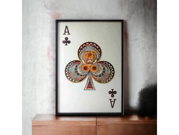 Tableau Décoratif As de Trèfle
