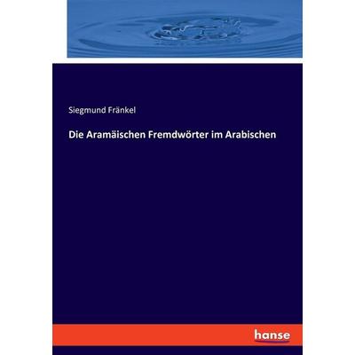 Die Aramäischen Fremdwörter im Arabischen, Taschenbuch von Siegmund Fränkel, Hansebooks, 978-3-348-08692-9
