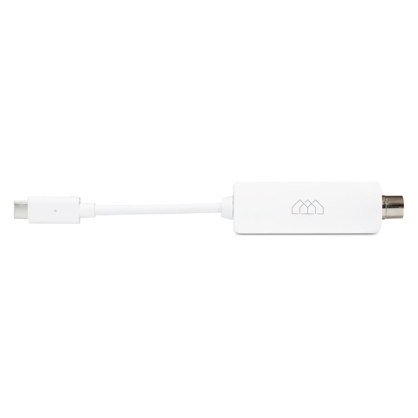 Abcom Tuner DVB-T2 Homatics biely (USB-C, DVB-T2) (HOMATICS TUN DVB-T W)