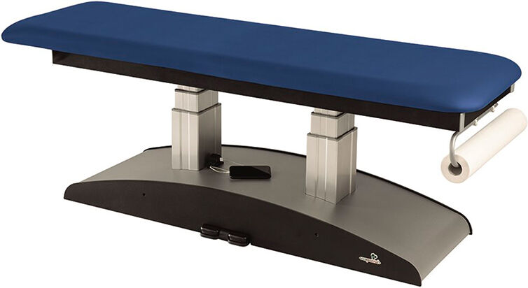 Marquesa elétrica Ecopostural: Elevação vertical com duas colunas e um corpo sem buraco facial (62 x 188cm)