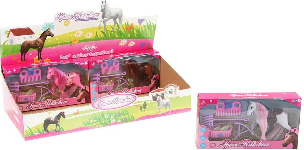 Trifox Paard met accessoires en speelgoedfiguurtjes