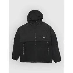 Salty Crew Shield Sherpa-Jacke black Gr. M