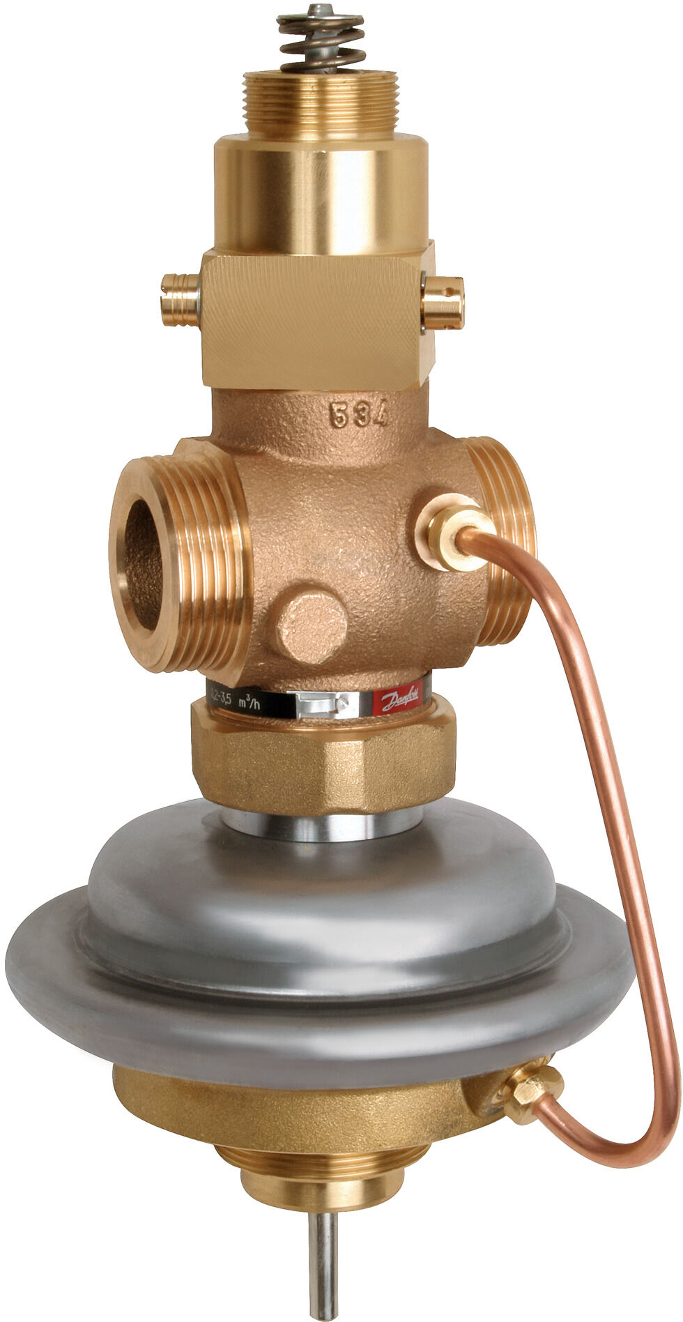 Danfoss Vol.-régulateur de courant, m, Stellv, 003H6770 DN15, Kvs 0.4, PN25, RG5, G3/4 A