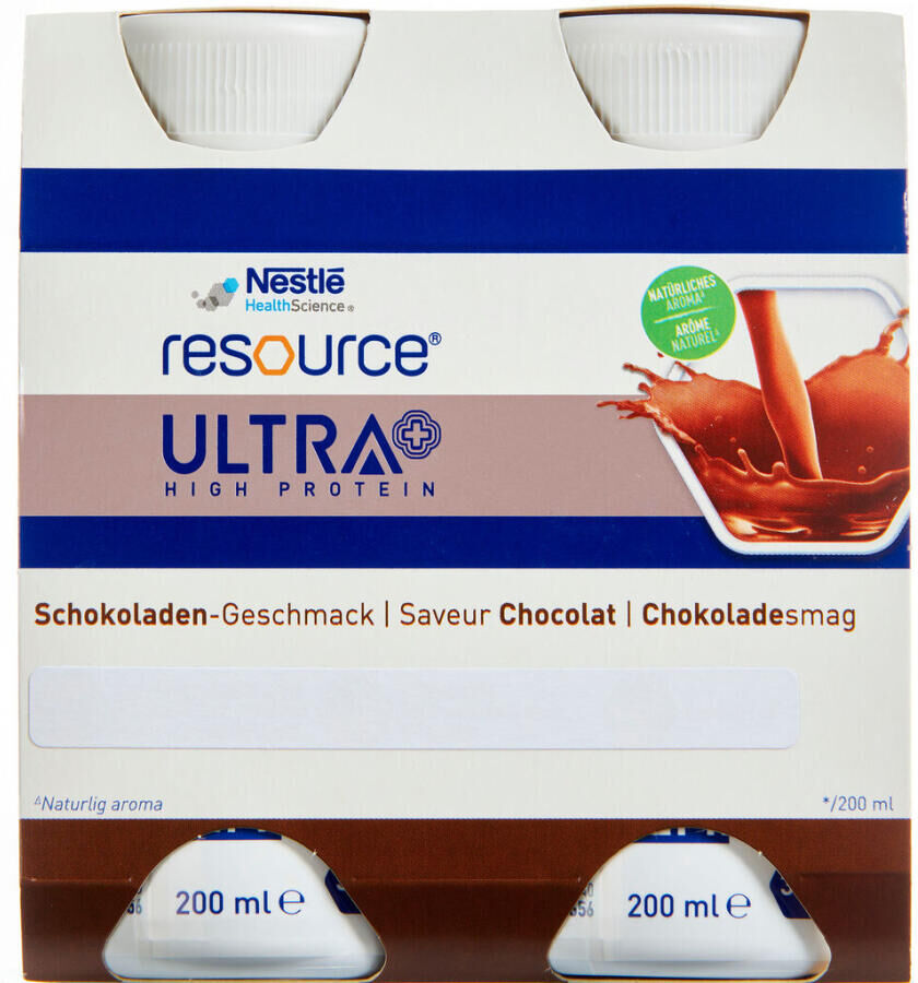 Resource Ultra Chokolade 4 x 200 ml