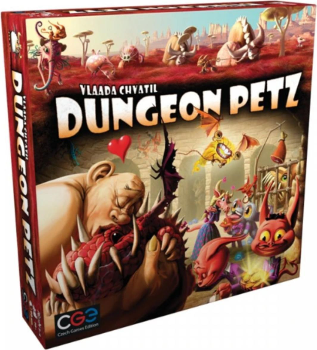 Dungeon Petz bordspel voor 2-4 spelers van Czech Games Edition
