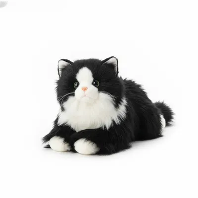 Plush Kitten Realistic Stuffed Animal Cat For Kids, Soft Cuddly Gift For Birthday & Playtime Plush Kitten Realistic Stuffed Animal Cat For Kids, Soft Cuddly Gift For Birthday & Playtime