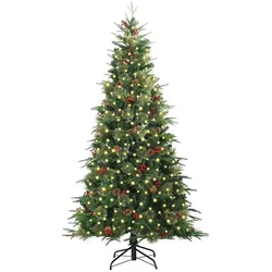 vidaXL, Weihnachtsbaum, Kira (mit LEDs) (240 cm)