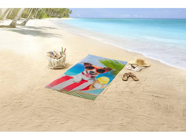 Serviette de plage enfant Diesel 75 x 150cm Multicolore