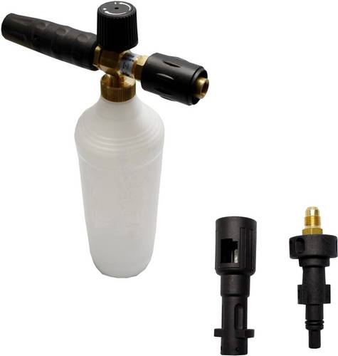 Lavor 6.666.6666-KIT med 3 adapter Schaumdüse Passend für (Marke Hochdruckreiniger) Kärcher, Kränzle, Lavor, Parkside 1St.