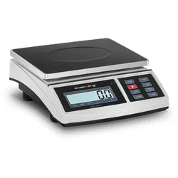 Helloshop26 - Küchenwaage zum Wiegen von Lebensmitteln – 15 kg / 0,5 g – 21 x 27 cm – LCD 14_0000039