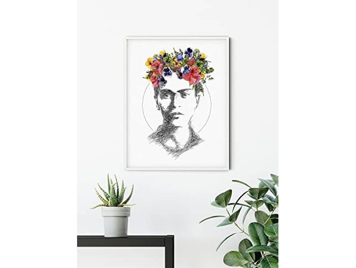 Komar Wandbild - Valeria-Mariana - Größe: 40 x 50 cm - Poster, Kunstdruck, Dekoration, Wohnzimmer, Schlafzimmer (ohne Rahmen)