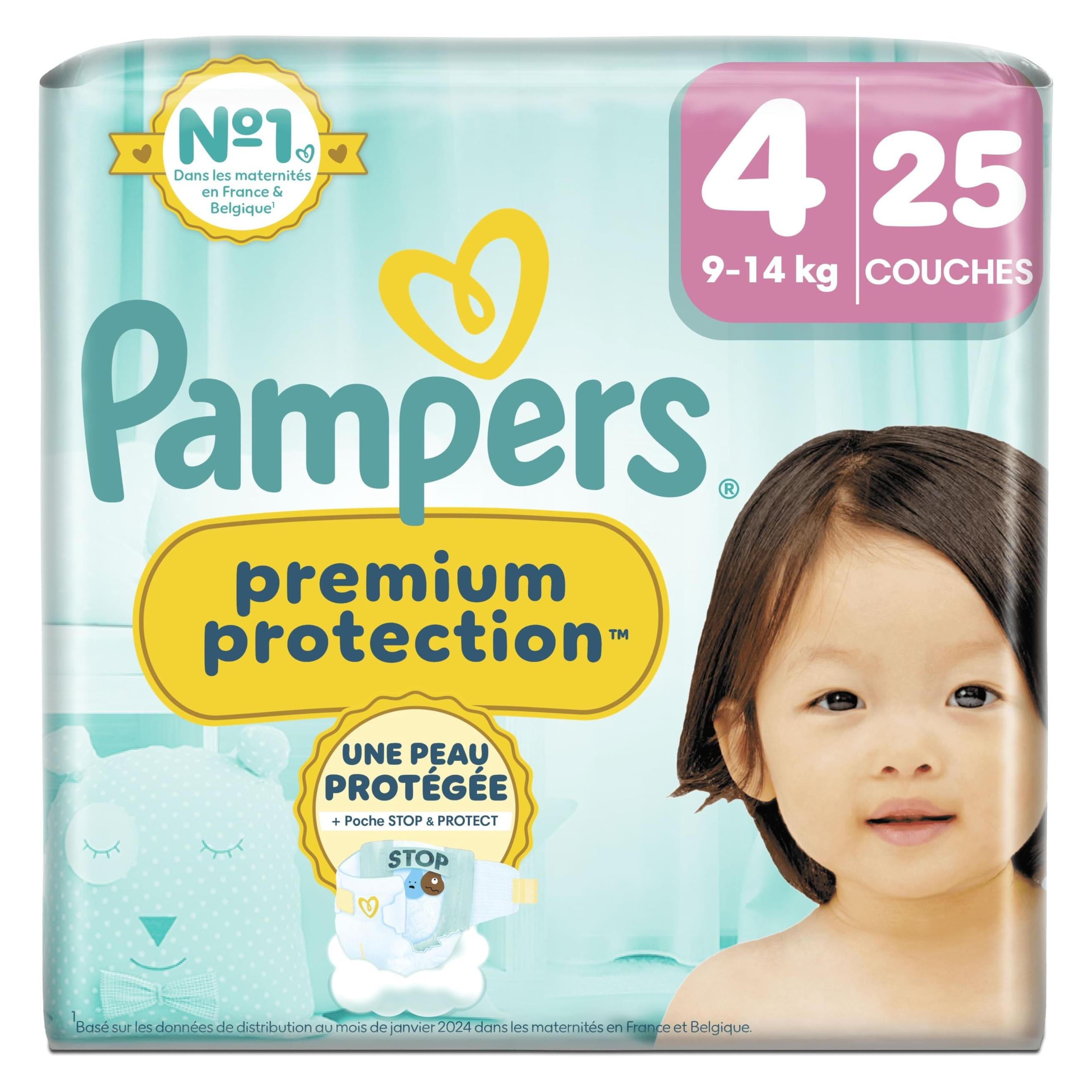 Pampers Premium Protection Gr.4 Maxi 9-14kg Single Pack Windeln (Gr. 4, 25 Stk.) (32882)