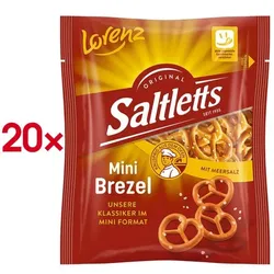 Saltletts 20er-Pack Salzbrezel »Mini« 40 g