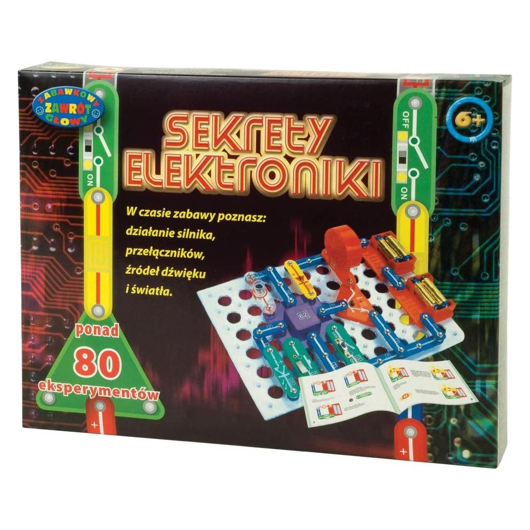 Dromader Elektronikos paslaptys 80 eksperimentų (ZD-9582)