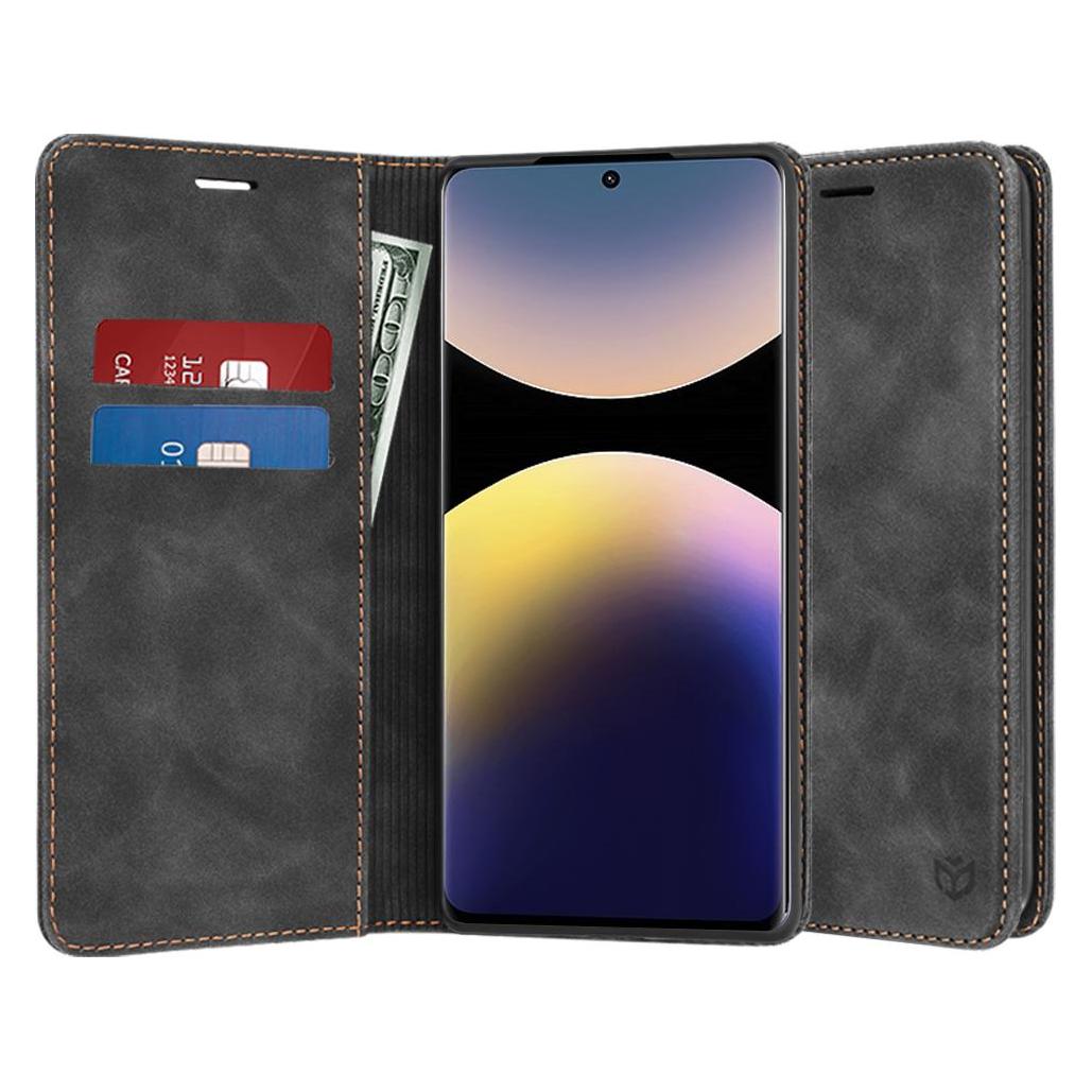 Techsuit - Confy Cover - Xiaomi Redmi Note 14 Pro 5G / Note 14 Pro+ 5G / Poco X7 - Black (Xiaomi Poco X7, Xiaomi Redmi Note 14 Pro 5G, Xiaomi Redmi Note 14 Pro+ 5G) (56363928)