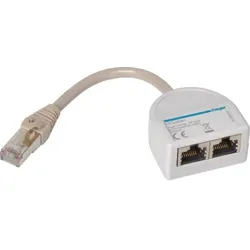 Hager T-RJ45 Stecker/Buchse HTG469H