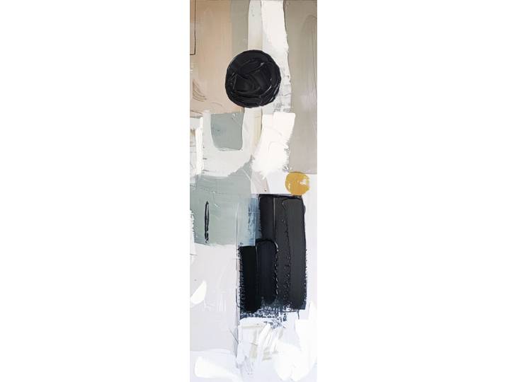 Handpainting 30x90 Abstract