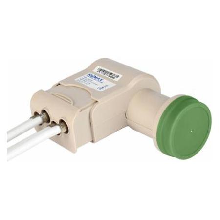 Humax Green Power LNB für Multischalter, Wetterschutz, LTE Filter (Quattro LNB, 40mm) (LNB 306)