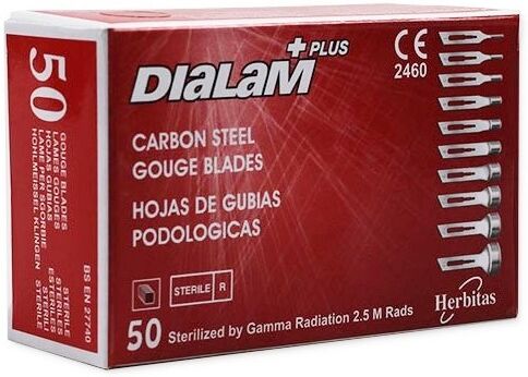 Herbi Feet Sterile Gouges Dialam 50 Units 3