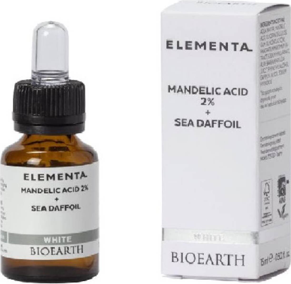 Bioearth Elementa Mandelic Acid + Sea Daffoil Aceite 15 ml