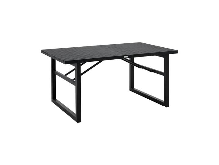 Brafab Vevi eettafel Zwart 160 cm