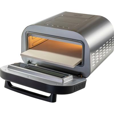 UNOLD Pizzaofen "LUIGI 68816", silber (silberfarben), B:43,1cm H:28cm T:46,9cm, Pizzaöfen