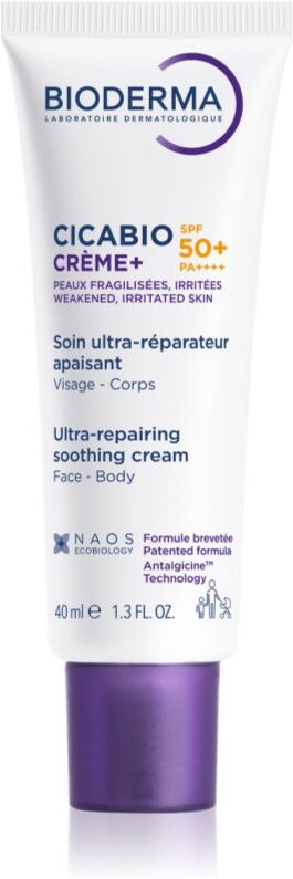 Bioderma Cicabio Créme+ SPF 50+ Gesichtscreme SPF 50+ 40 ml