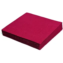 Serviette (PAP FSC Mix) 1-lagig bordeaux 33 x 33 cm