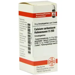 Calcium Carbonicum Hahnemanni D 200 Glob 10 g