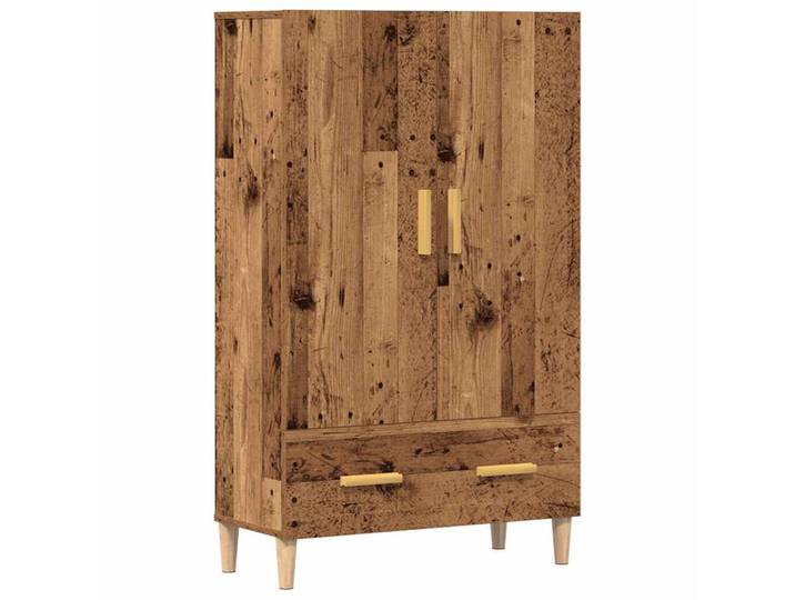 vidaXL Highboard, Highboard Altholz-Optik 70x31x115 cm Holzwerkstoff