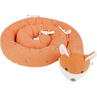 Nestchenschlange STERNTALER "Fuchs Filou", orange (rost), Obermaterial: 100% Baumwolle, Bettnestchen