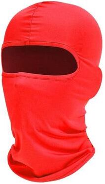 Uplifted Goods Breathable Outdoor Cycling Full Face Mask For Men And Women Sports red